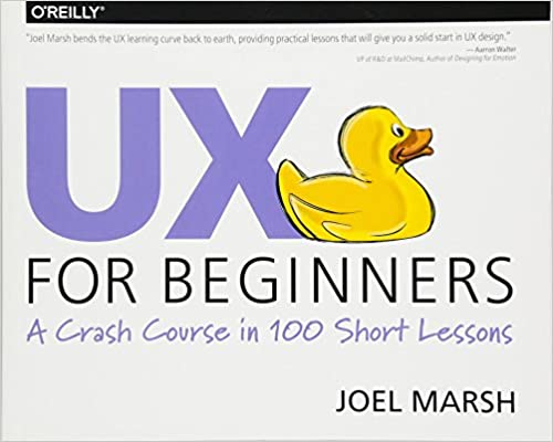 UX for Beginners book cover